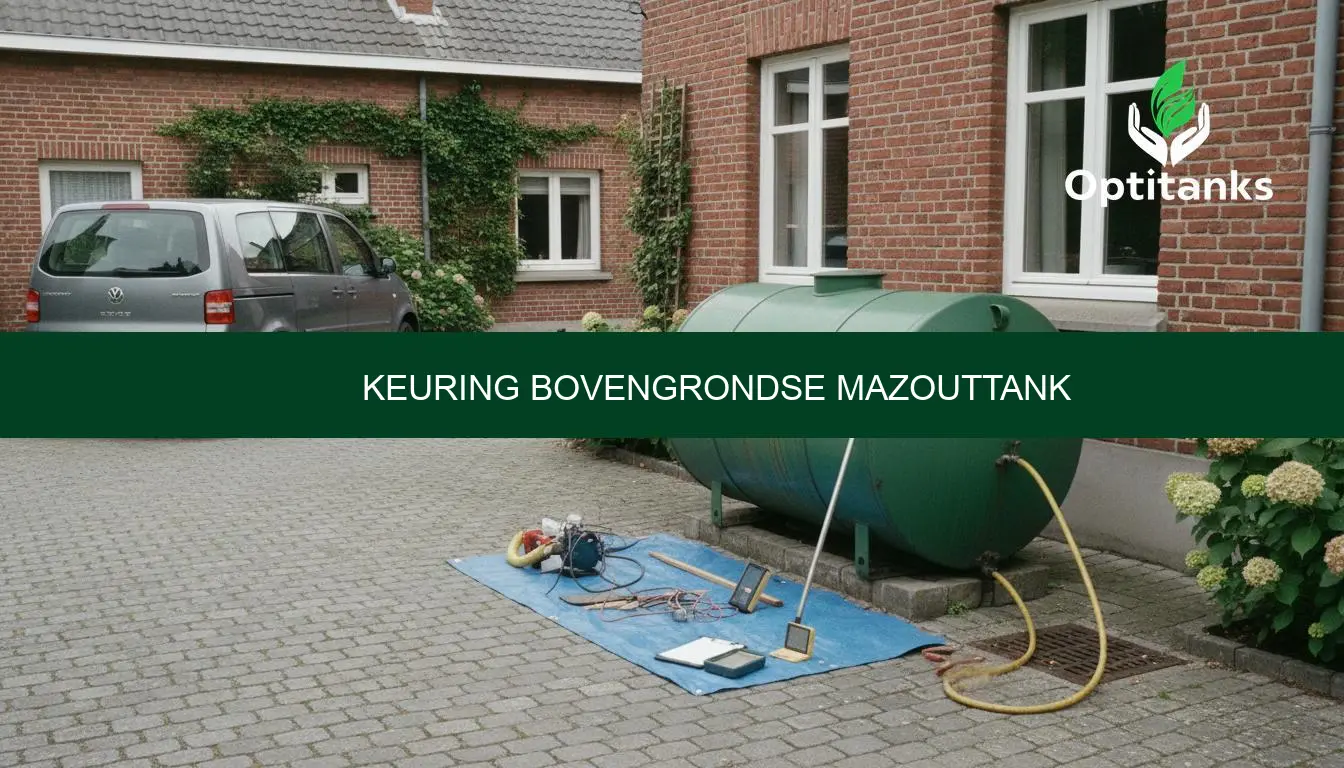 Keuring bovengrondse mazouttank: regels, prijs en attest