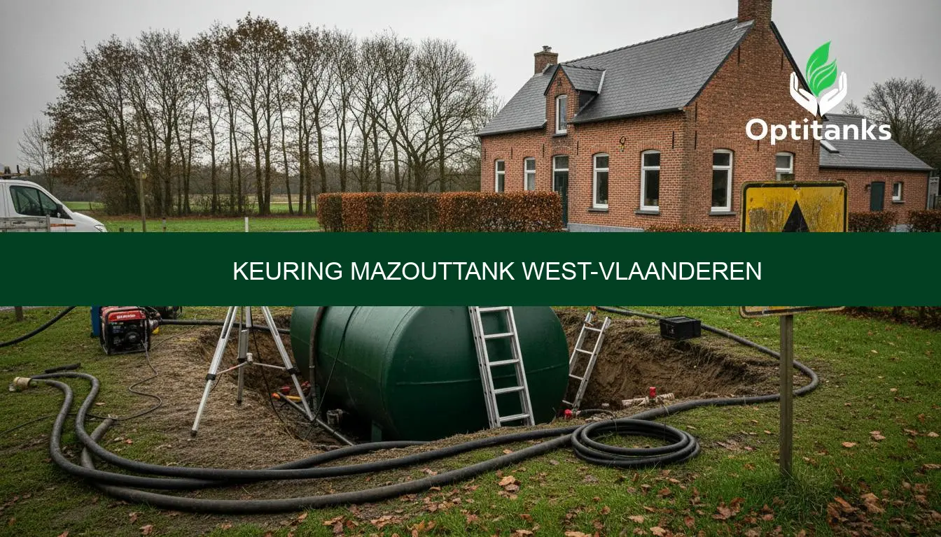 Keuring mazouttank West-Vlaanderen: prijs en regels
