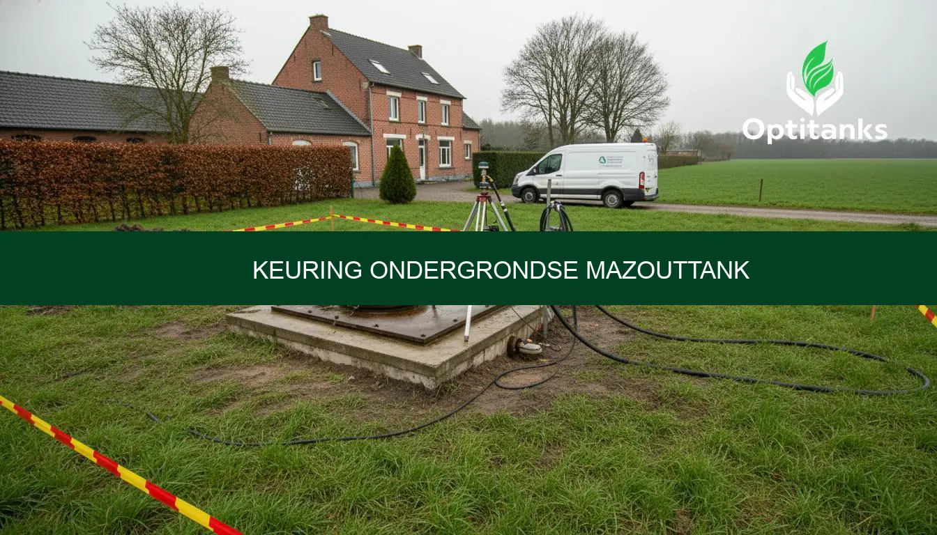 Keuring ondergrondse mazouttank: prijs en regels