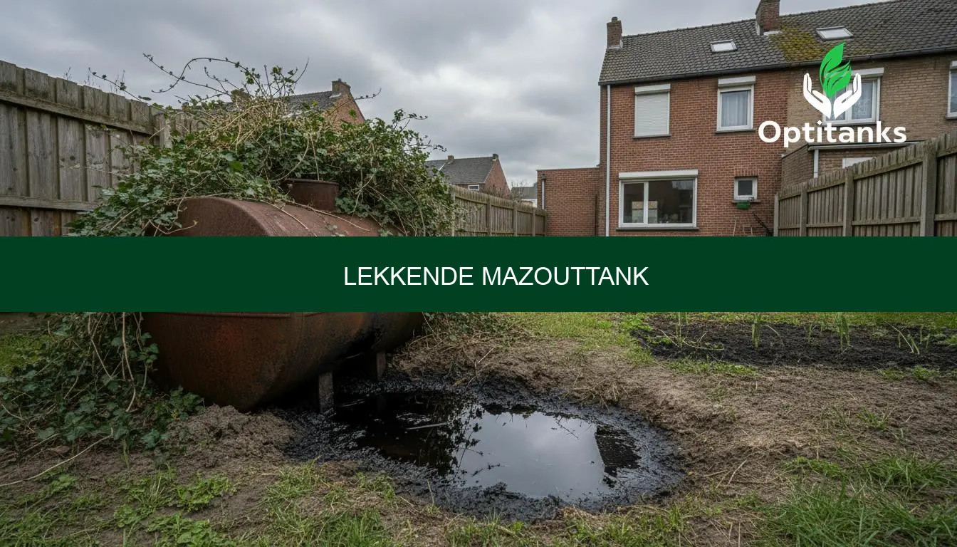 Lekkende mazouttank: wat je nu moet doen