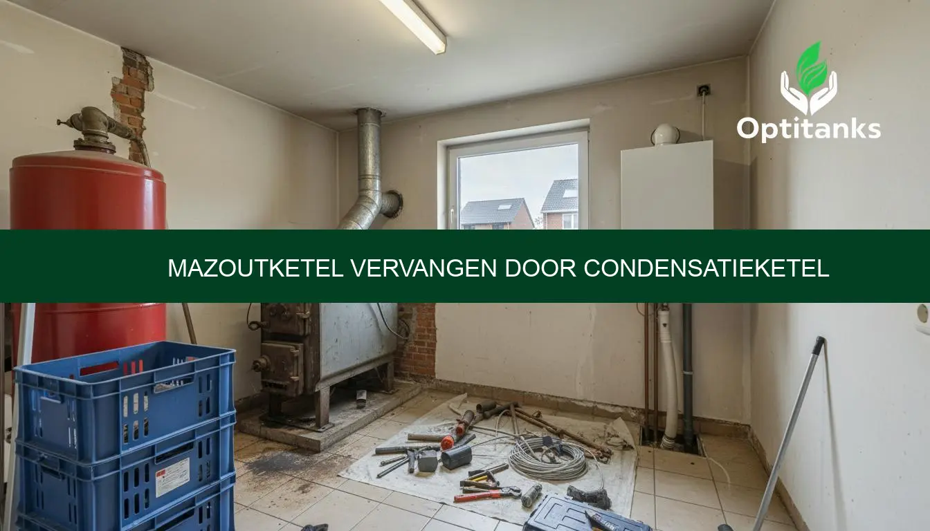 Mazoutketel vervangen door condensatieketel: prijs en regels