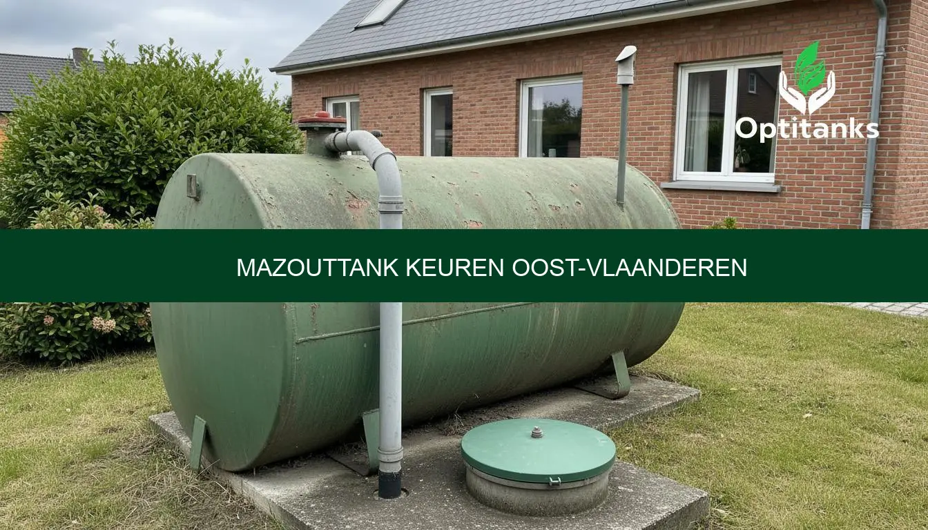 Mazouttank keuren Oost-Vlaanderen: prijs en regels