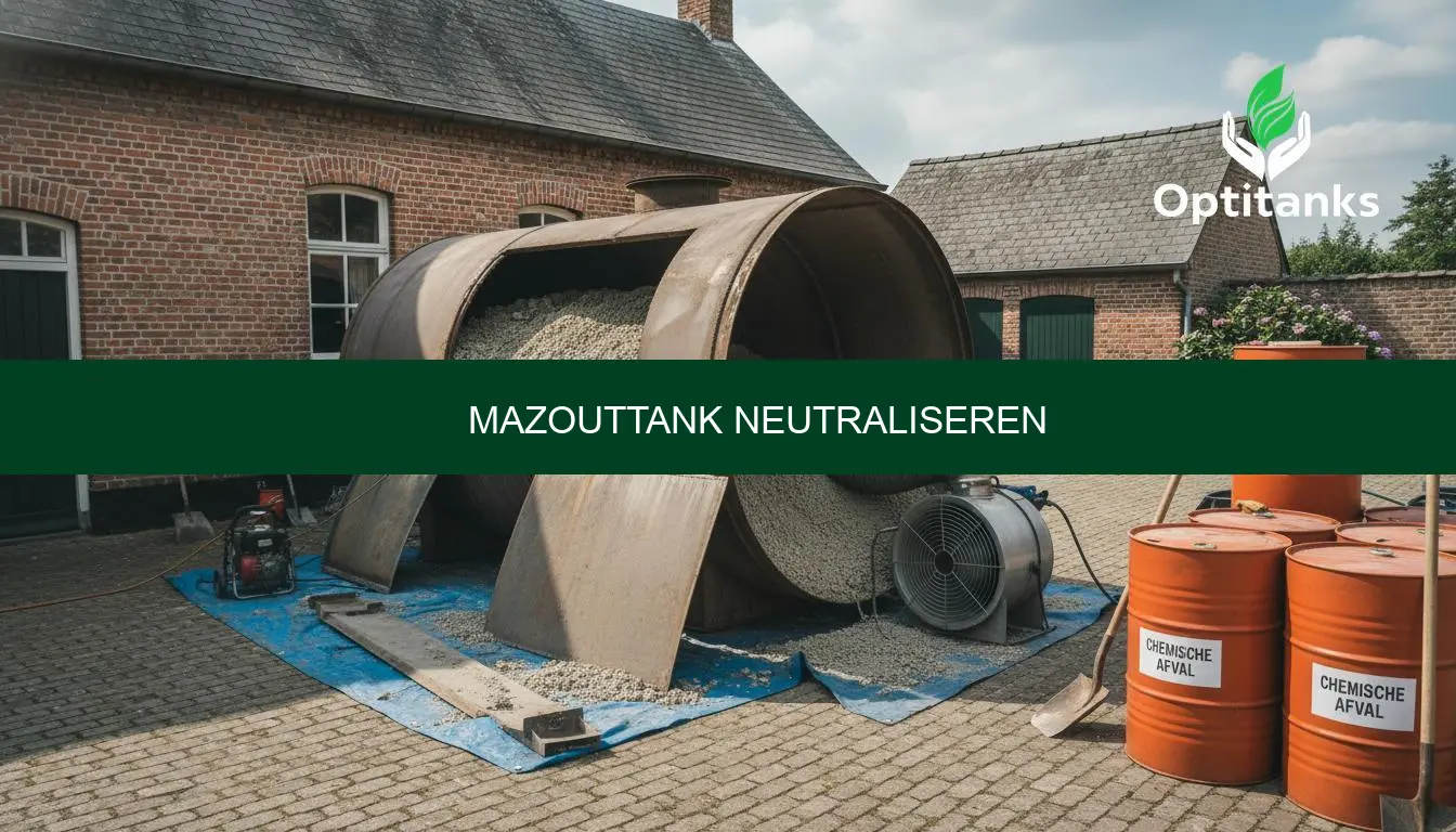Mazouttank neutraliseren: prijs en wetgeving