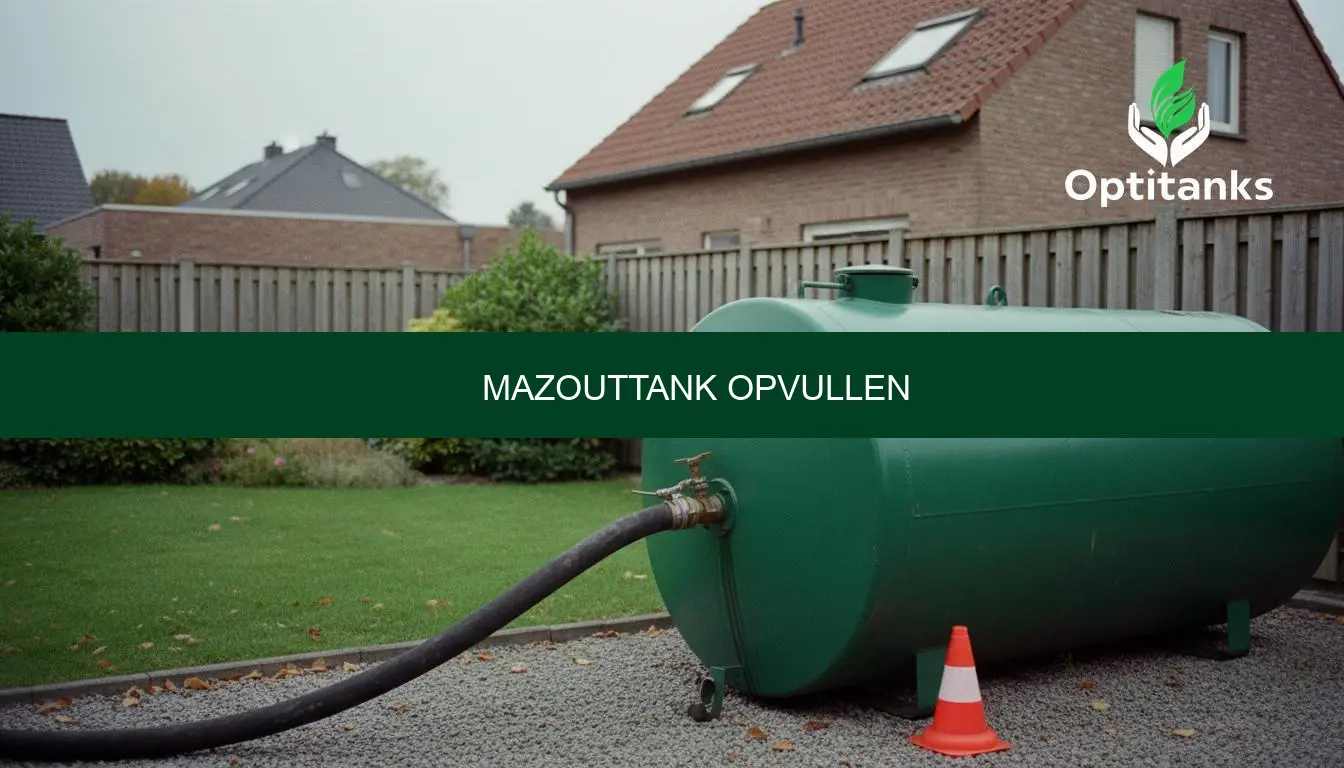 Mazouttank opvullen: prijs, wetgeving en werkwijze
