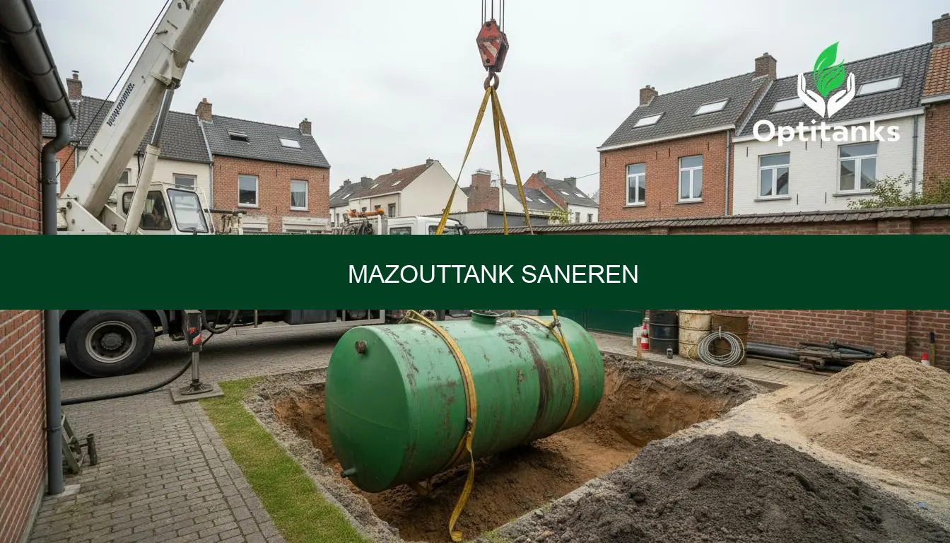 Mazouttank saneren: prijs en regels
