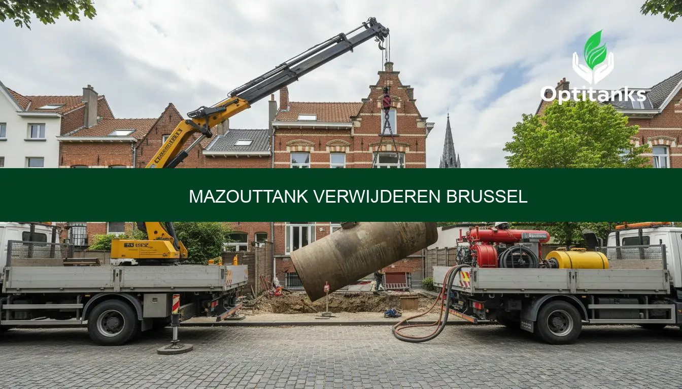 Mazouttank verwijderen Brussel: prijs en regels