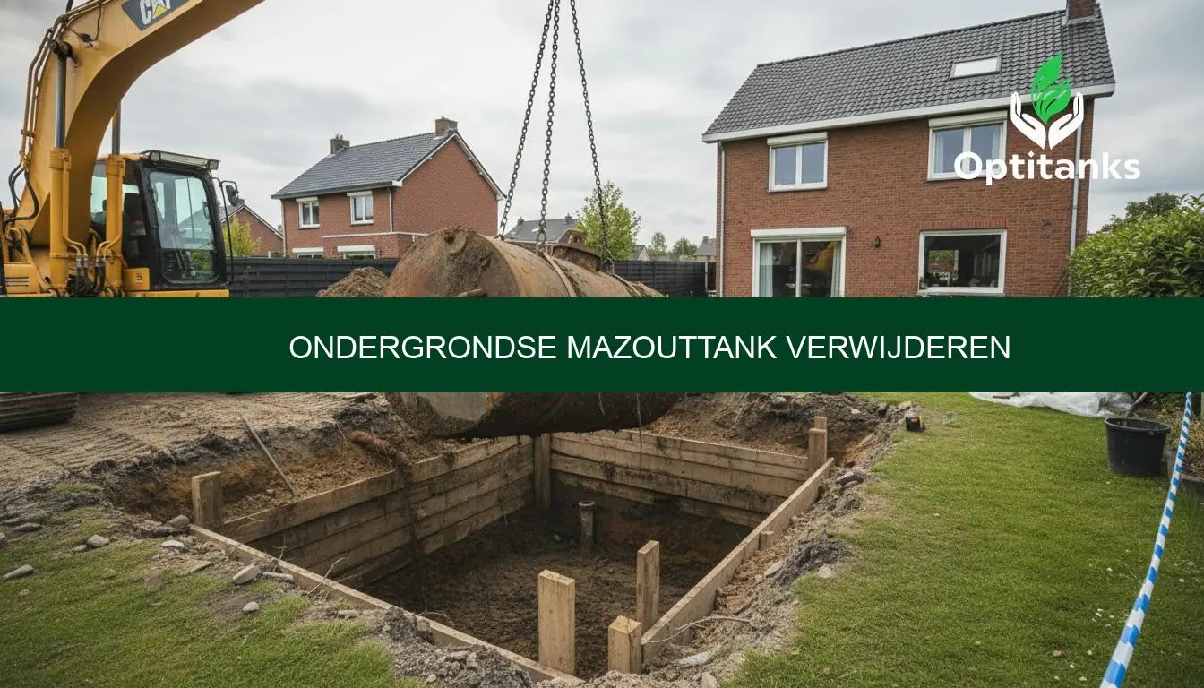 Ondergrondse mazouttank verwijderen: prijs en regels